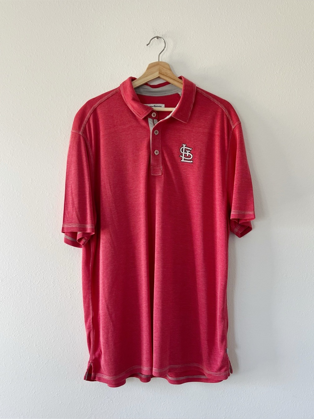 TOMMY BAHAMA | Men’s MLB STL Cardinals Polo | XL